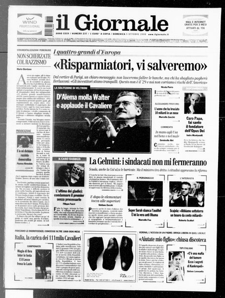 Il giornale : quotidiano del mattino